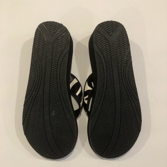 Black wedge flip flop - Picture 2 of 4